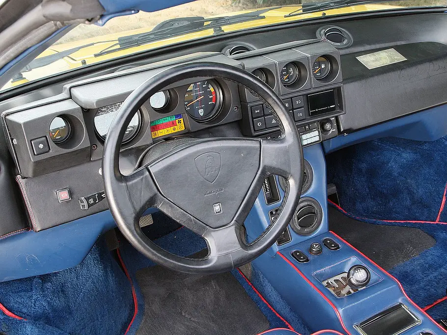 Bilder Lamborghini Jalpa 3.5 Cockpit