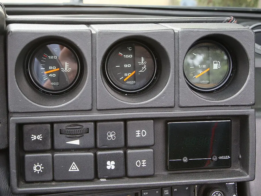 Bilder Lamborghini Jalpa 3.5 Instrumente