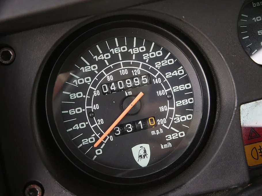 Bilder Lamborghini Jalpa 3.5 Tacho