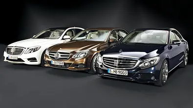 Bilder Mercedes Limousinen C- E- S-Klasse Exklusiv Vergleich