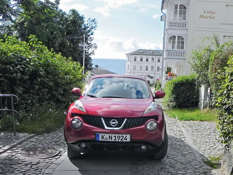 Bilder Nissan Juke 1.6 DIG-T 4x2 2013 Langzeit Test Front