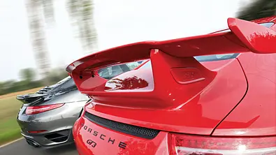 Porsche 911 GT3 911 Turbo S Vergleichstest Bilder technische Daten