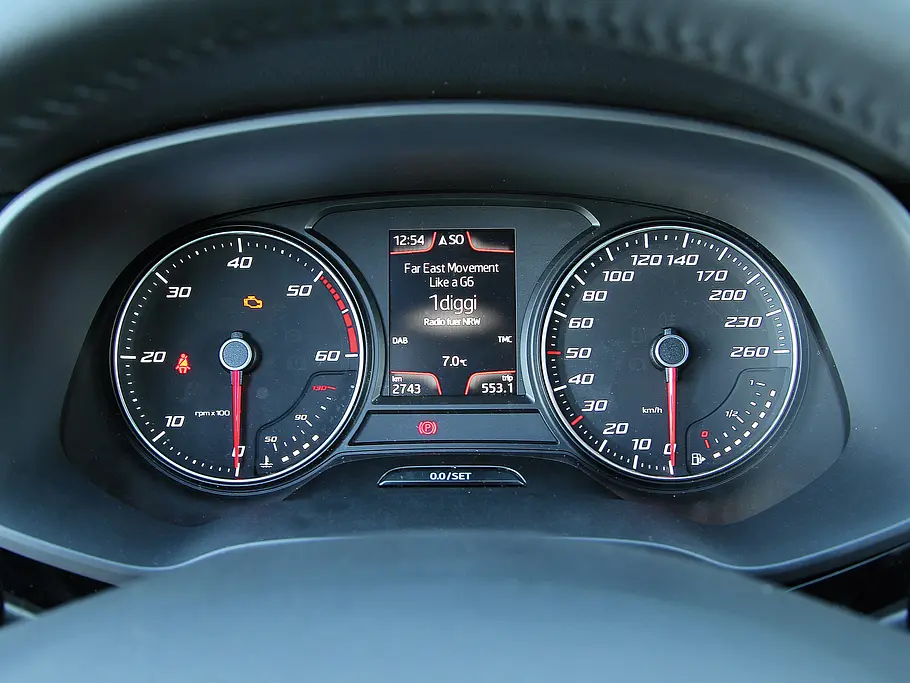 Seat Leon: Kaufberatung Bilder Seat Leon Aufsteiger Kauftipp Kombiinstrument