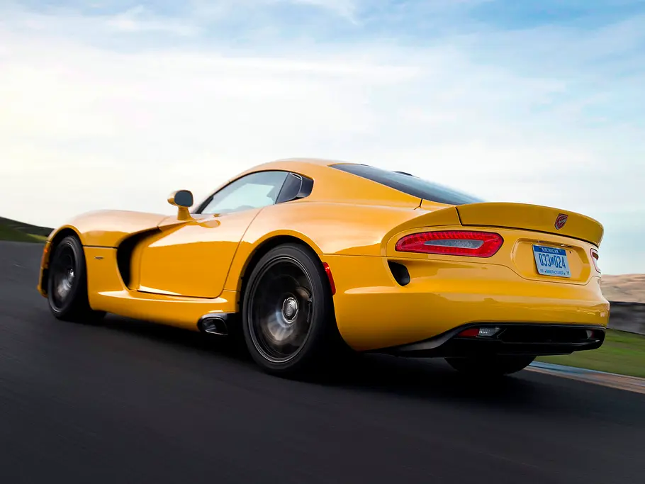 SRT Viper GTS Bilder SRT Dodge Viper GTS 2013 Fahrbericht Heckansicht