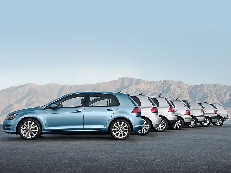 VW Golf 7 Cabrio Plus 2014 2015 Familie Baureihe Modelle