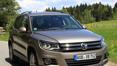 Bilder VW Tiguan 2.0 TDI 4MOTION BMT 2013 Kompakt-SUV Fazit