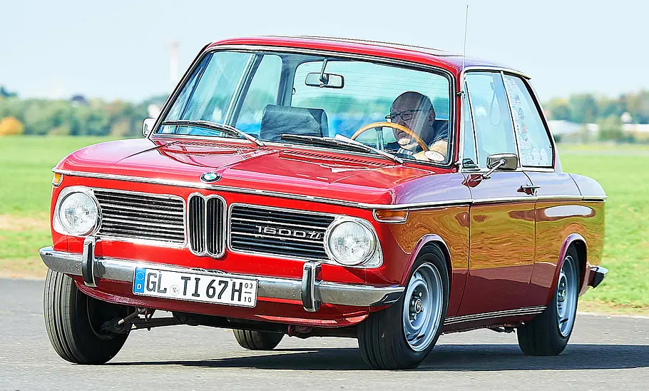 BMW 1600 ti Kurvenfahrt