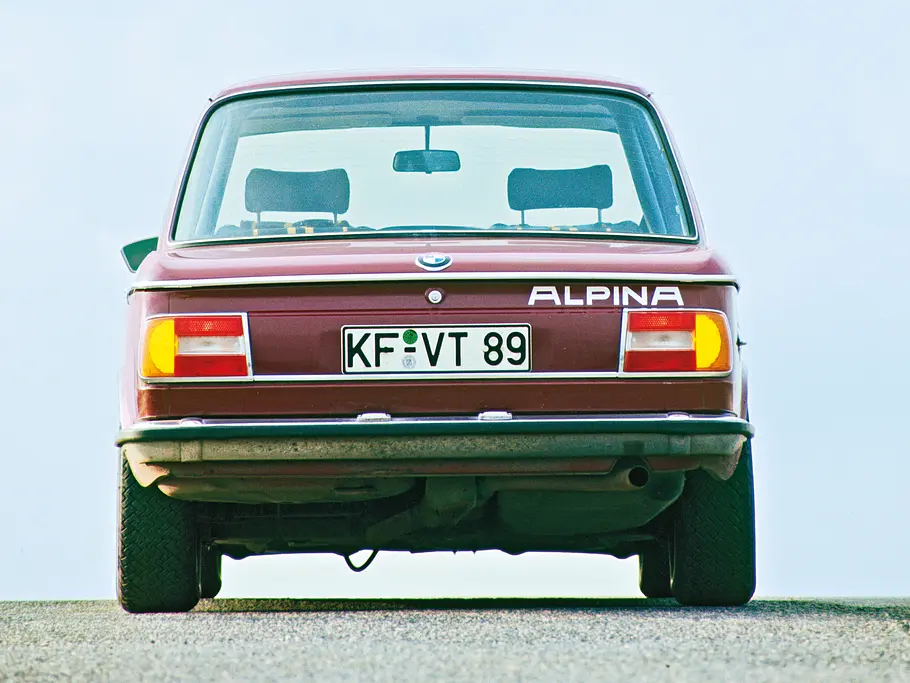BMW 2002 Alpina Fahrbericht Bilder technische Daten Heck