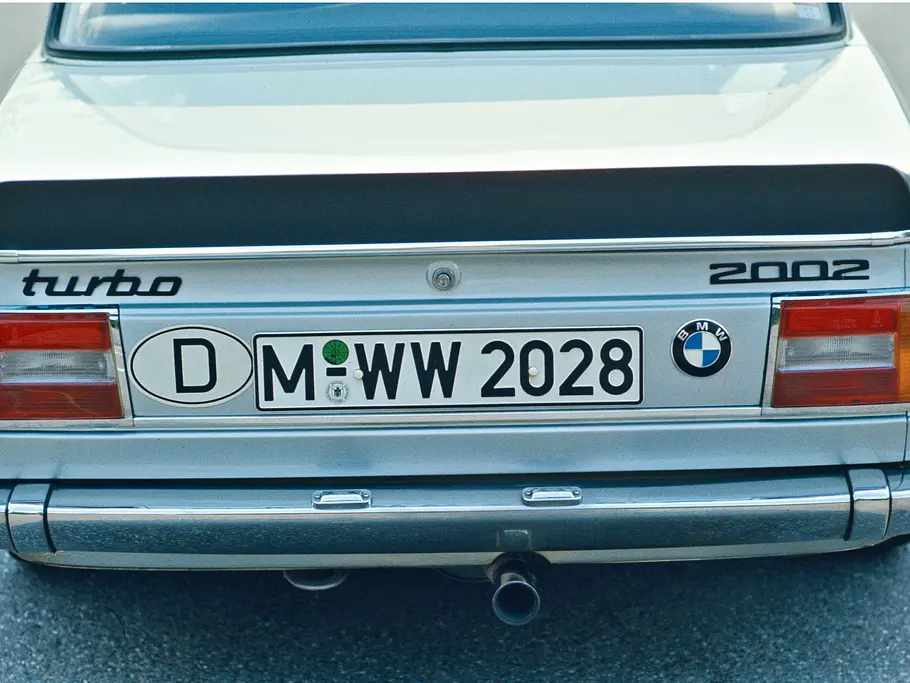 Special - 20 Stars der IAA 73: BMW 2002 Turbo BMW 2002 Turbo Bilder technische Daten Oldtimer Heck