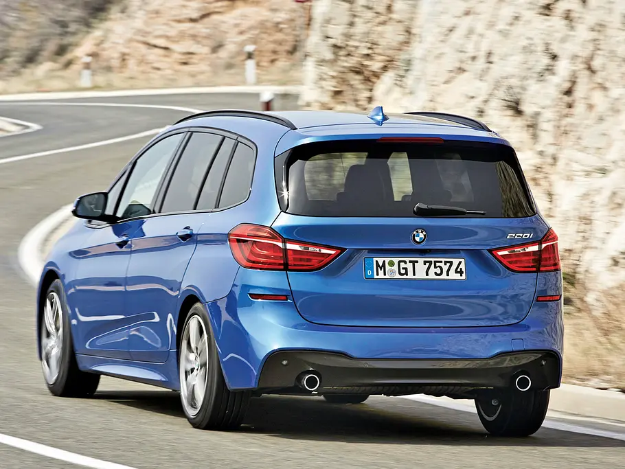 Fahrbericht: BMW 220i Gran Tourer BMW 220i Gran Tourer Fahrbericht Kompaktvan Heck