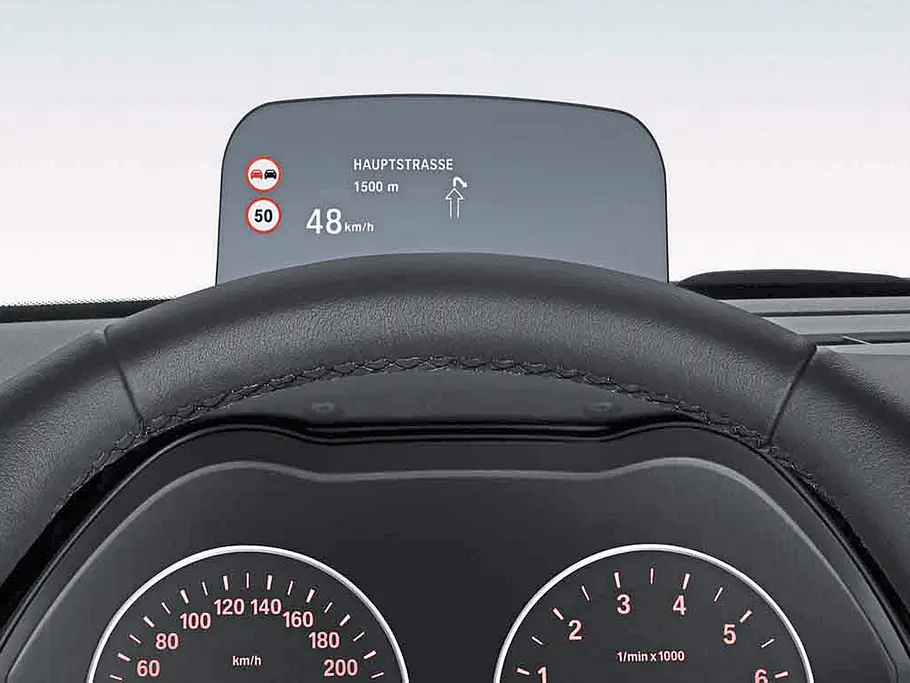 BMW 2er Active Tourer 2014 Kaufberatung Bilder Head-up-Display