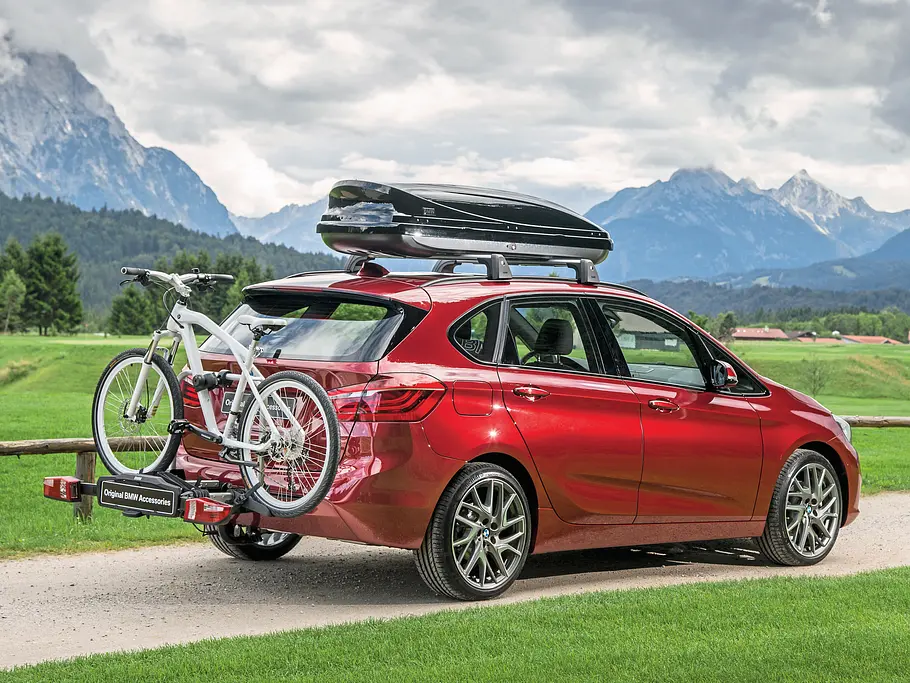 BMW 2er Active Tourer 2014 Kaufberatung Bilder Fahrrad-Träger