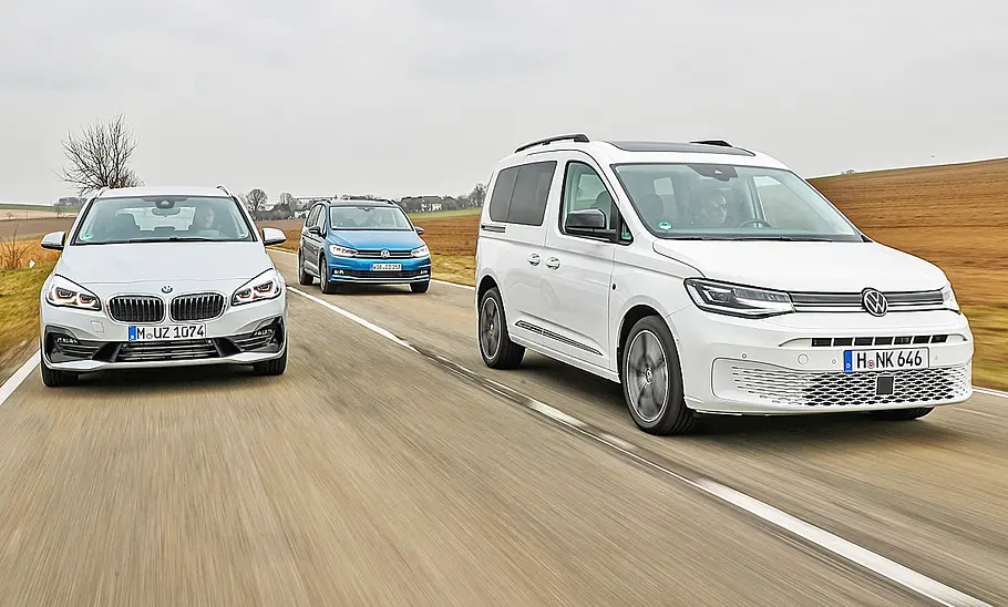 BMW 2er Active Tourer/VW Touran/VW Caddy