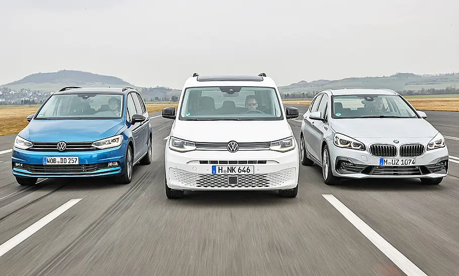VW Touran/BMW 2er Active Tourer/VW Caddy
