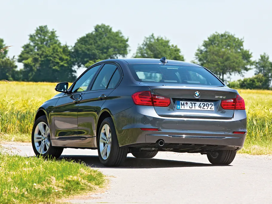 BMW 316d Mittelklasse-Limousine Test Diesel 3er Heck