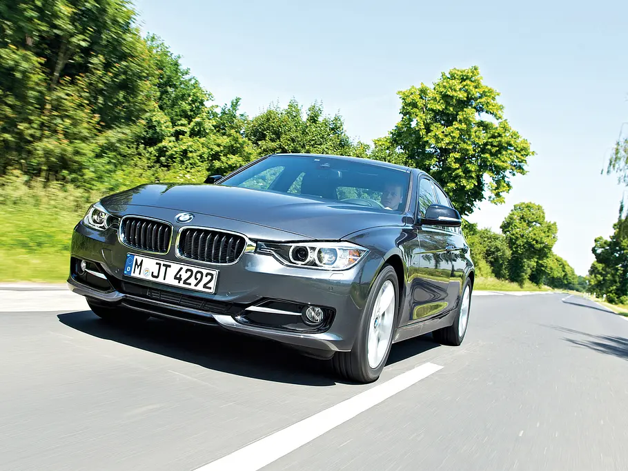 BMW 316d Mittelklasse-Limousine Test Diesel 3er Front