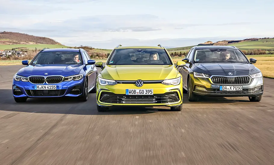 BMW 318d Touring/VW Golf Variant 2.0 TDI/Skoda Octavia Combi 2.0 TDI BMW 318d Touring/VW Golf Variant 2.0 TDI/Skoda Octavia Combi 2.0 TDI