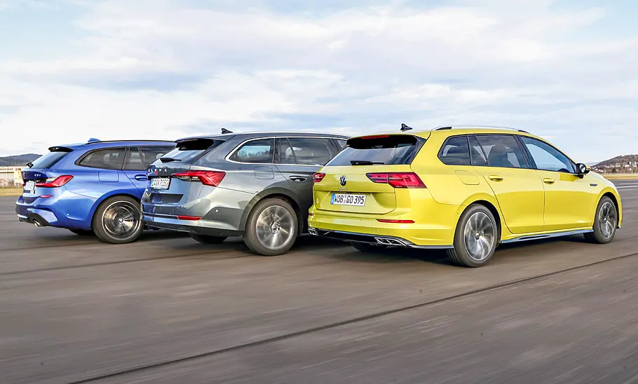 BMW 318d Touring/VW Golf Variant 2.0 TDI/Skoda Octavia Combi 2.0 TDI BMW 318d Touring/VW Golf Variant 2.0 TDI/Skoda Octavia Combi 2.0 TDI