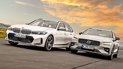 BMW 3er Touring/Volvo V60 - Foto: Zbigniew Mazar