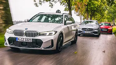 BMW 3er Touring Facelift/Mercedes C-Klasse T-Modell/Audi A4 Avant - Foto: Niklas Gotta