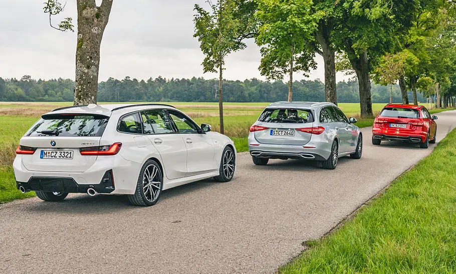 BMW 3er Touring Facelift/Mercedes C-Klasse T-Modell/Audi A4 Avant