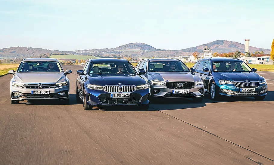 VW Passat Variant/BMW 3er Touring/Volvo V60/Skoda Superb Combi
