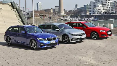 BMW 3er Touring/VW Passat Variant/Audi A4 Avant - Foto: Daniela Loof