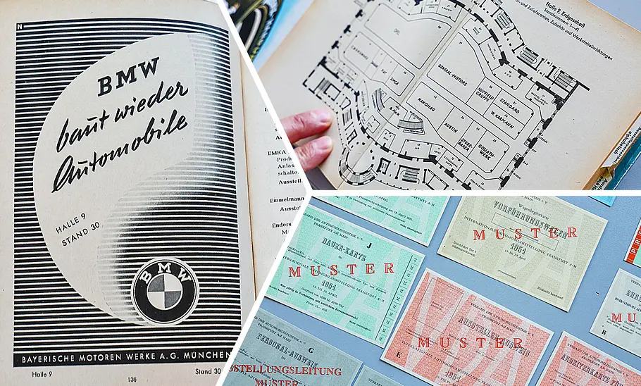 IAA 1951 Memorabilia zur IAA 1951.
