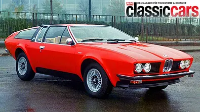 Der BMW 528 GT Frua stehend von schräg vorne - Foto: Frua Der BMW 528 GT Frua stehend von schräg vorne - Foto: Frua