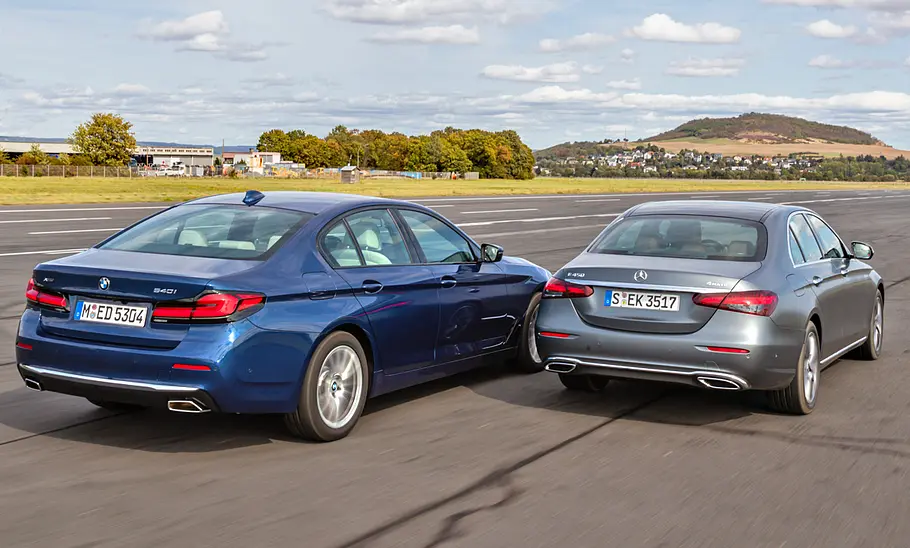 BMW 540i xDrive/Mercedes E 450 4Matic BMW 540i xDrive/Mercedes E 450 4Matic