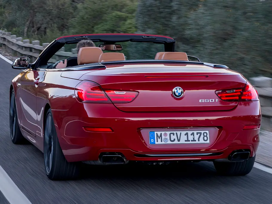 BMW 650i Cabriolet Achtzylinder Test
