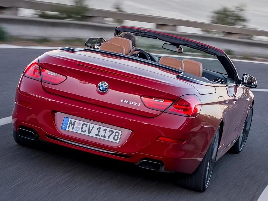 BMW 650i Cabriolet Achtzylinder Test