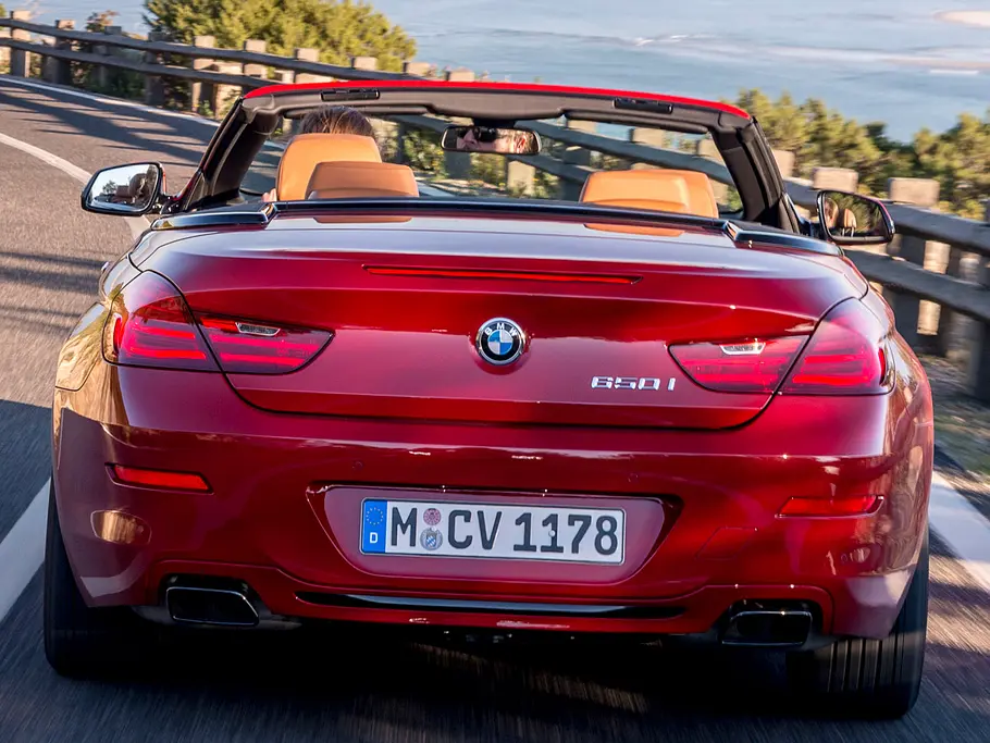 BMW 650i Cabriolet Achtzylinder Test