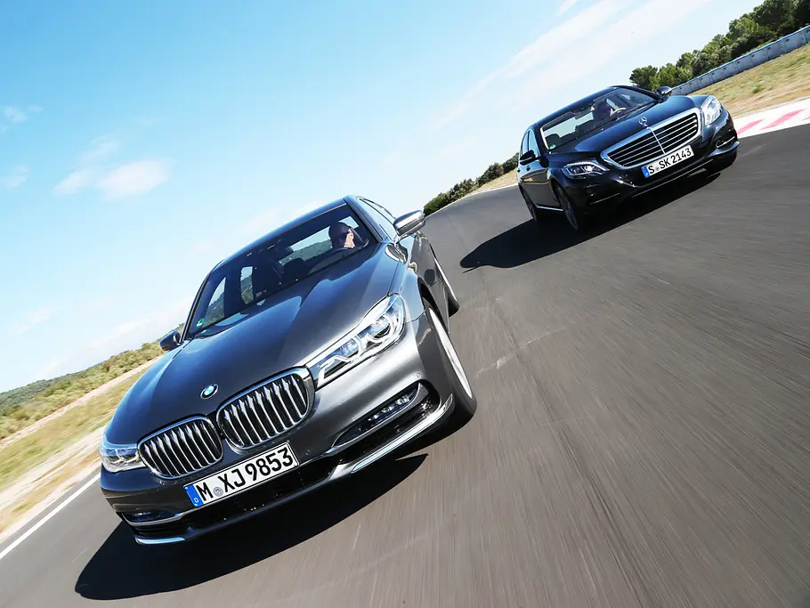 BMW 730d vs. Mercedes S 350 d bmw 730d mercedes s 350 d