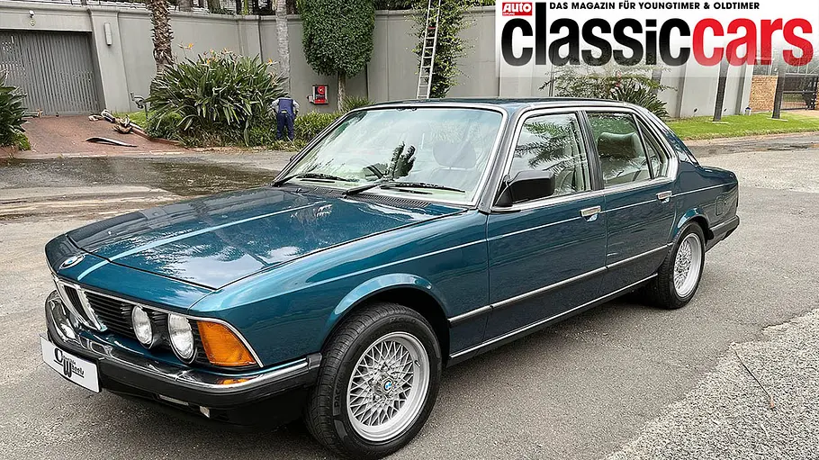 Der BMW 745i SA in der Frontansicht.