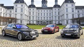 Mercedes S-Klasse/Porsche Panamera/BMW 7er - Foto: Zbigniew Mazar