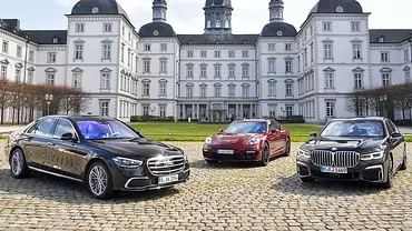 Mercedes S-Klasse/Porsche Panamera/BMW 7er - Foto: Zbigniew Mazar
