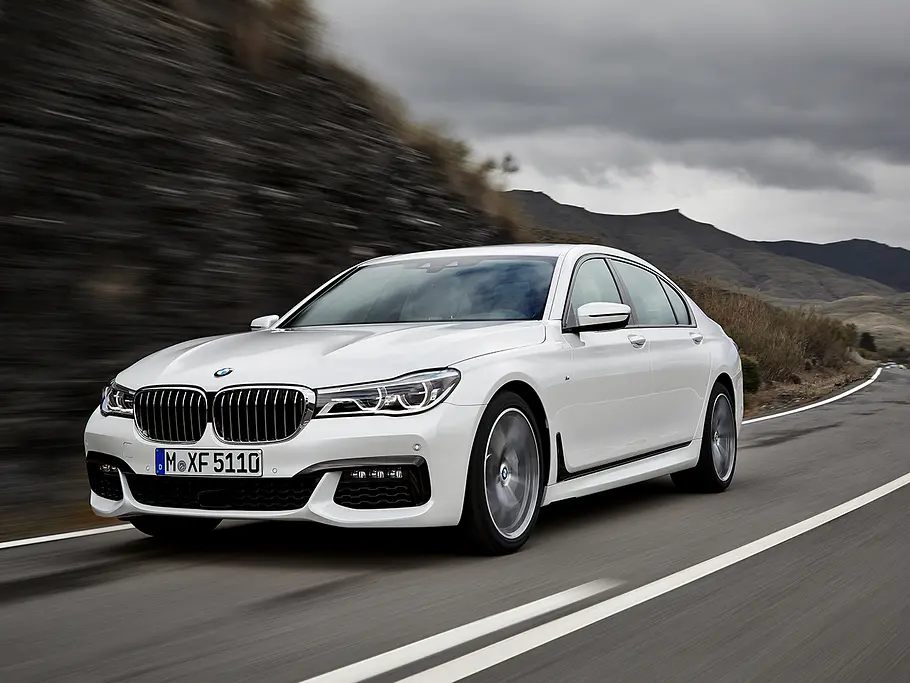 BMW 7er 2015 mit M Sportpaket BMW 7er 2015 IAA Luxusklasse Luxus-Limousine 730d 740i 750i 740e