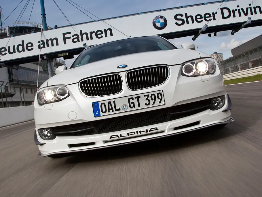 BMW Alpina B3 GT3 - Höchstgeschwindigkeit