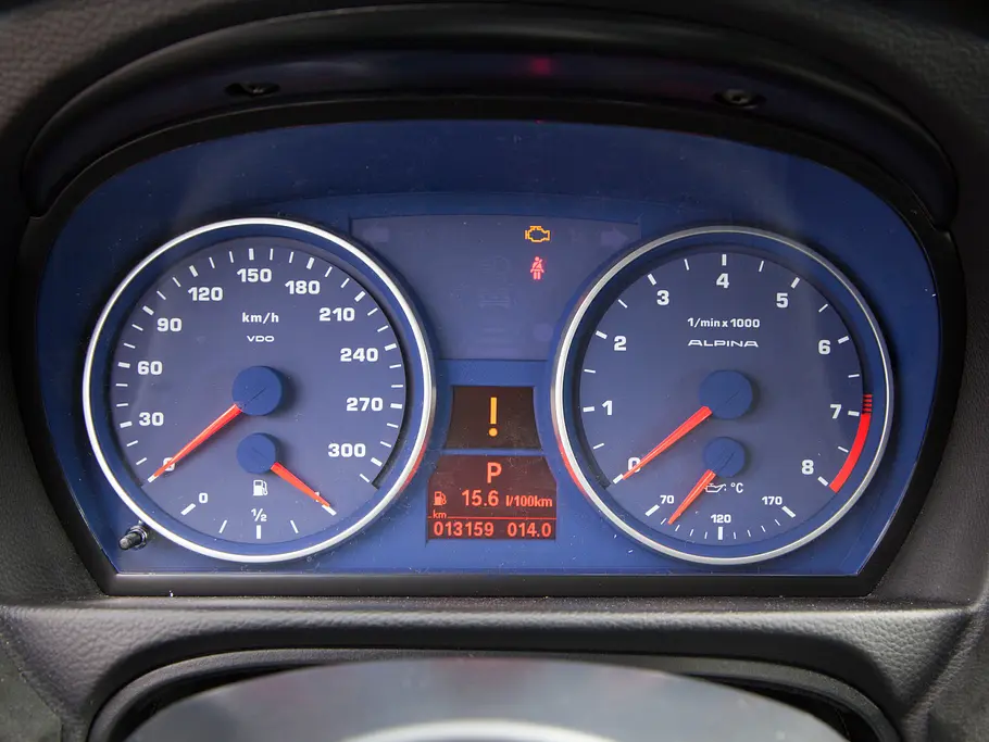 BMW Alpina B3 GT3 - Tacho