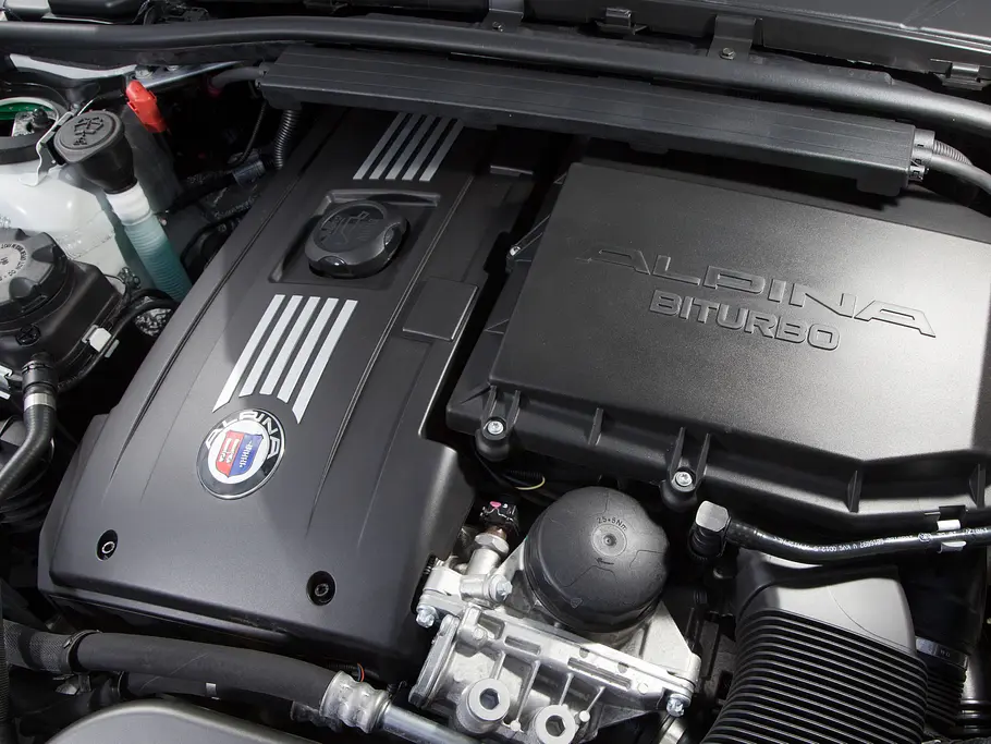 BMW Alpina B3 GT3 - Motor