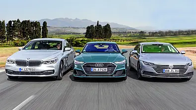 BMW 630d, Audi A7 TDI, VW Arteon TDI - Foto: Frank Ratering