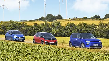 Nissan Leaf e+/BMW i3s/Kia e-Soul - Foto: Zbigniew Mazar
