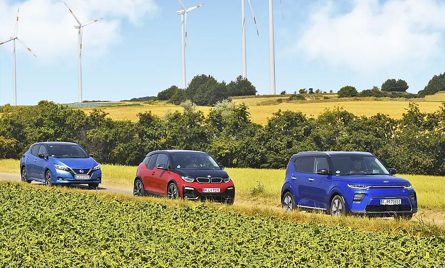 Nissan Leaf e+/BMW i3s/Kia e-Soul Nissan Leaf e+/BMW i3s/Kia e-Soul