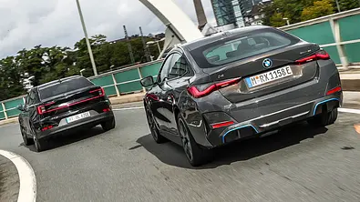 Polestar 2/BMW i4 - Foto: Daniela Loof