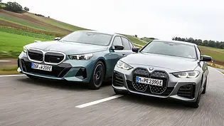 BMW i5 M60 xDrive/BMW i4 M50 xDrive - Foto: Daniela Loof
