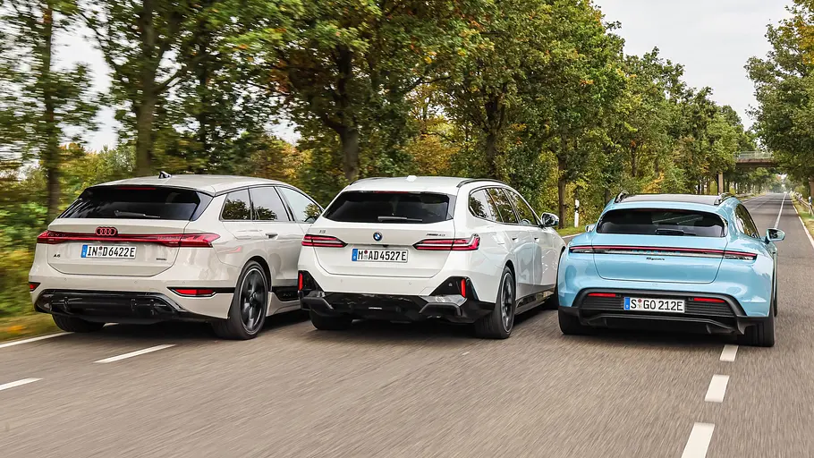 Audi A6 Avant e-tron/BMW i5 Touring/Porsche Taycan Sport Turismo Audi A6 Avant e-tron