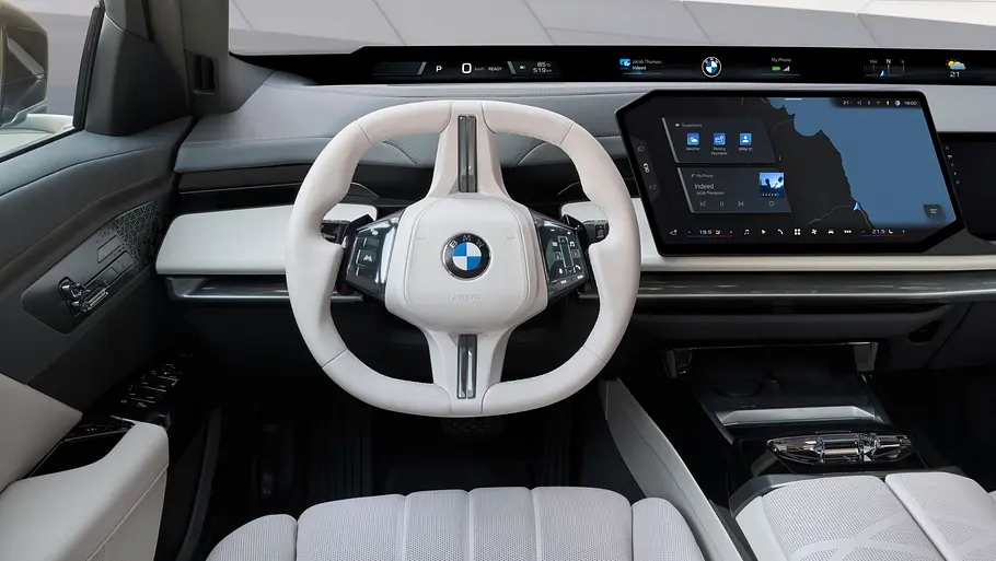 BMW i7 Facelift Das Cockpit des BMW i7.