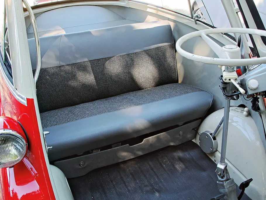 BMW Isetta Bilder Fahrbericht technische Daten Sitze