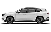 Der BMW iX3 von der Seite. - Foto: Carwow
